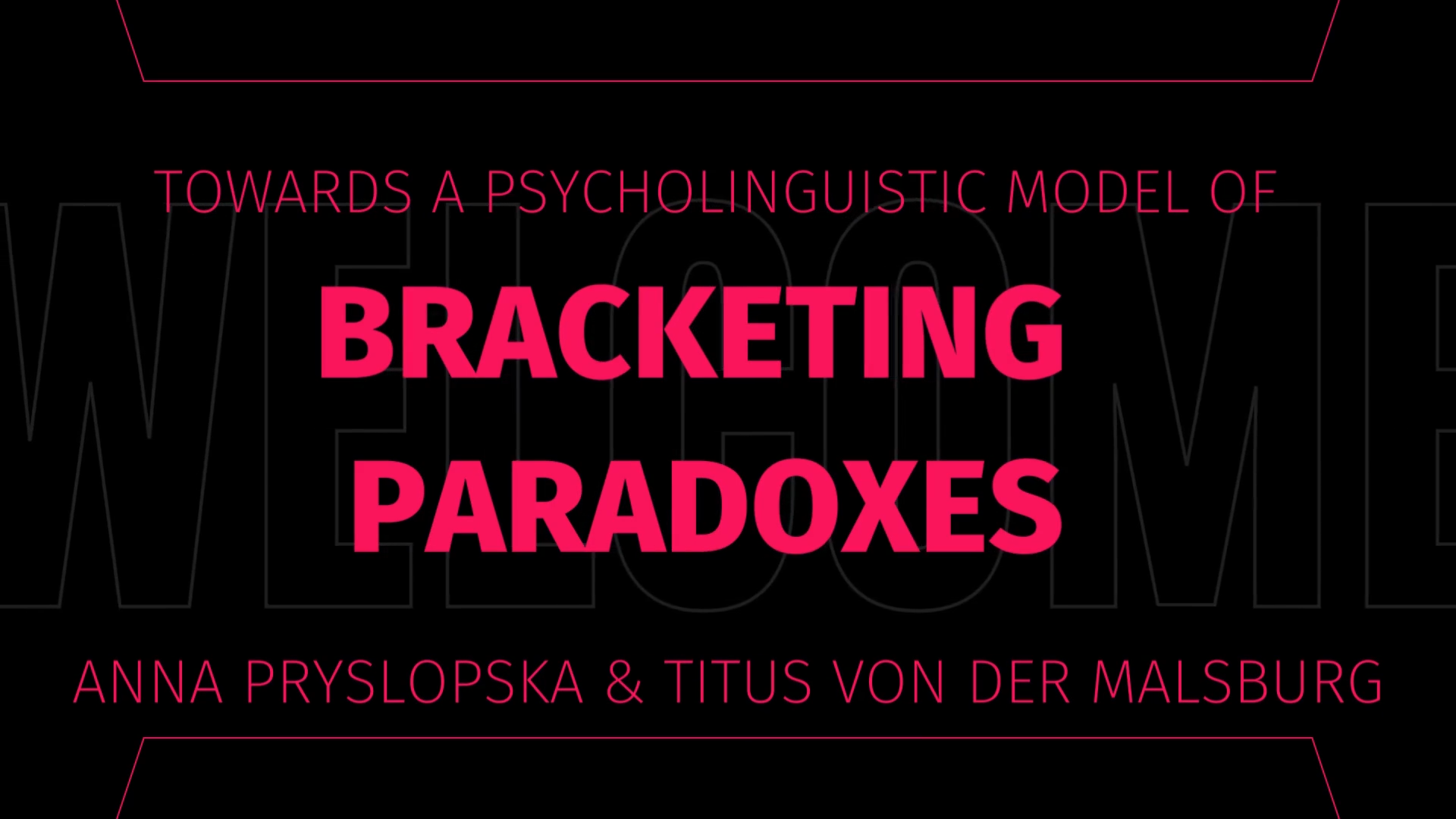 Bracketing paradox explained in 5 minutes
