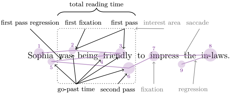 Overview of common eye-tracking measures