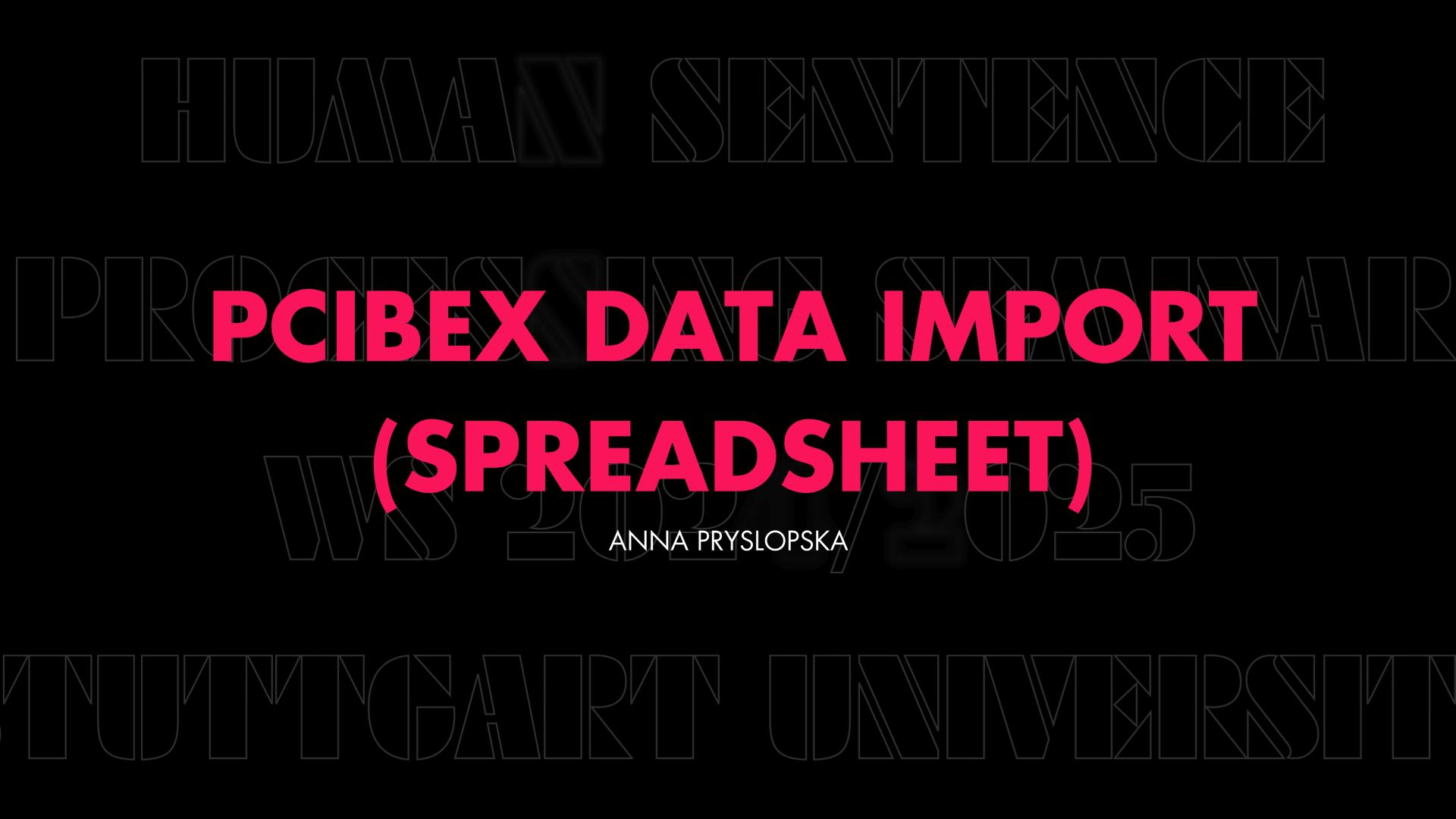 Downloading and importing results in MS Excel or LO Calc.